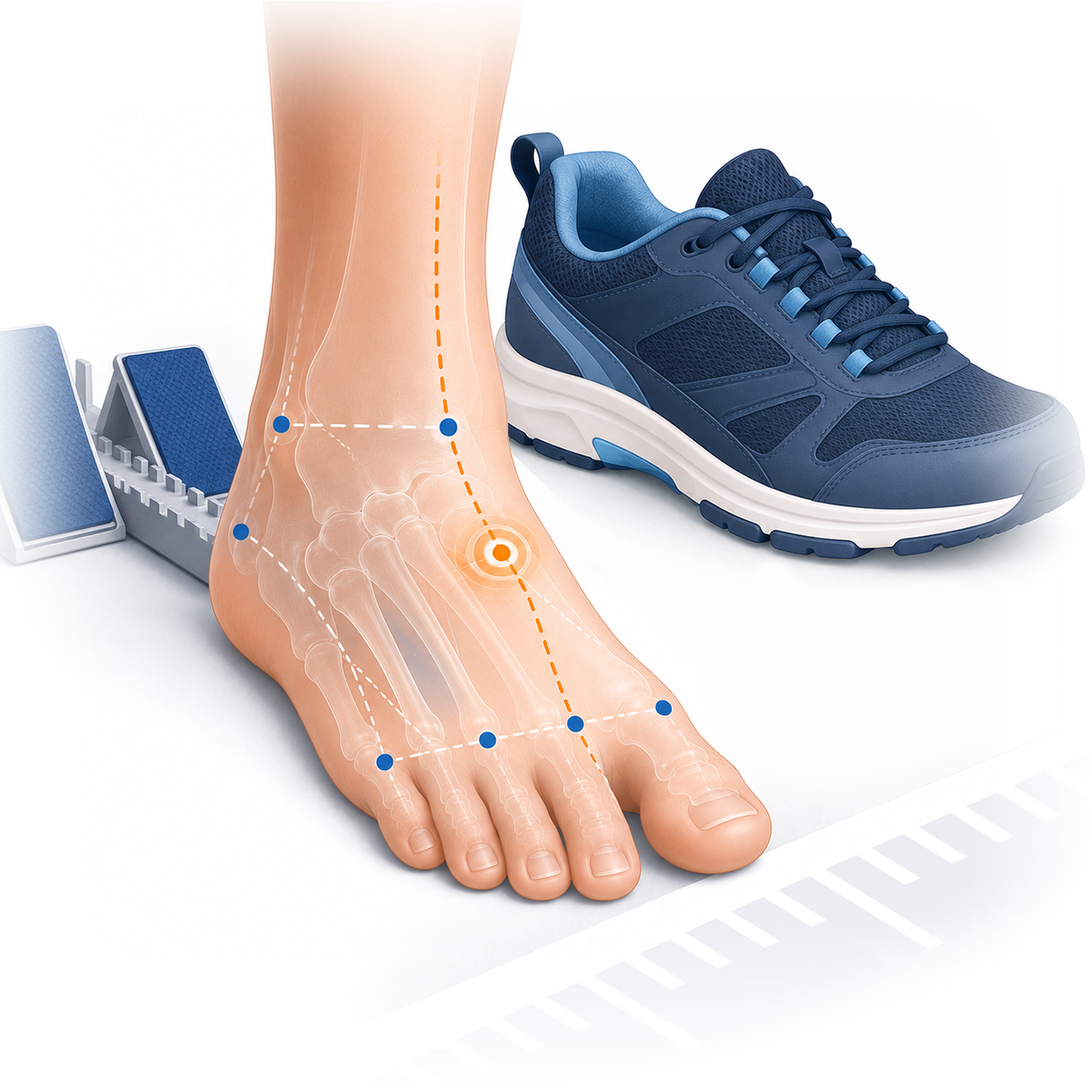 Sportpodotherapeutisch onderzoek Voet Rondom